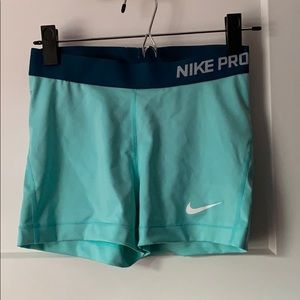 Nike pro compression shorts